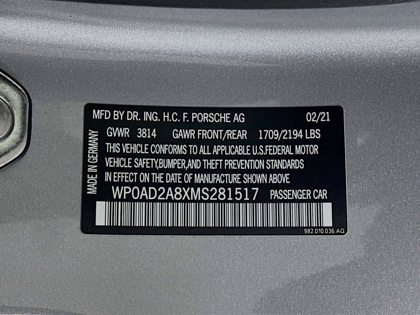 2021 Porsche Cayman GTS 4.0 photo 28
