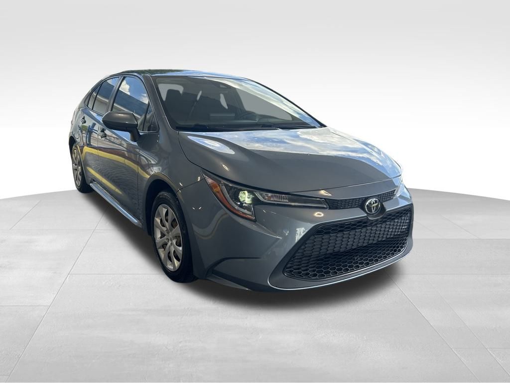 Certified 2022 Toyota Corolla LE with VIN JTDEPMAE1NJ202012 for sale in Lake Worth Beach, FL