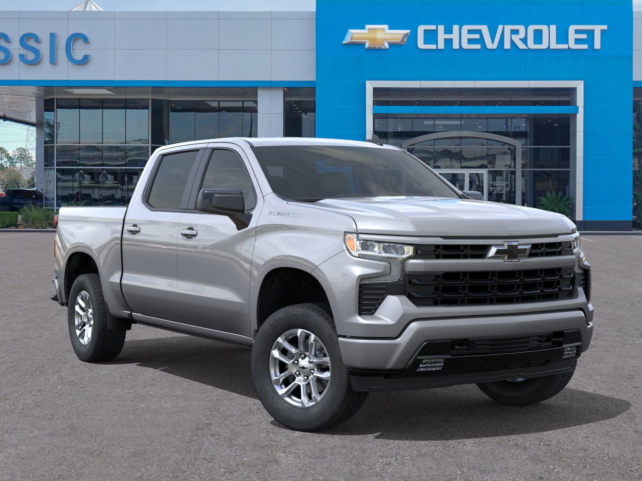 2025 Chevrolet Silverado 1500 RST Gray at Classic Elite Chevrolet Sugar Land