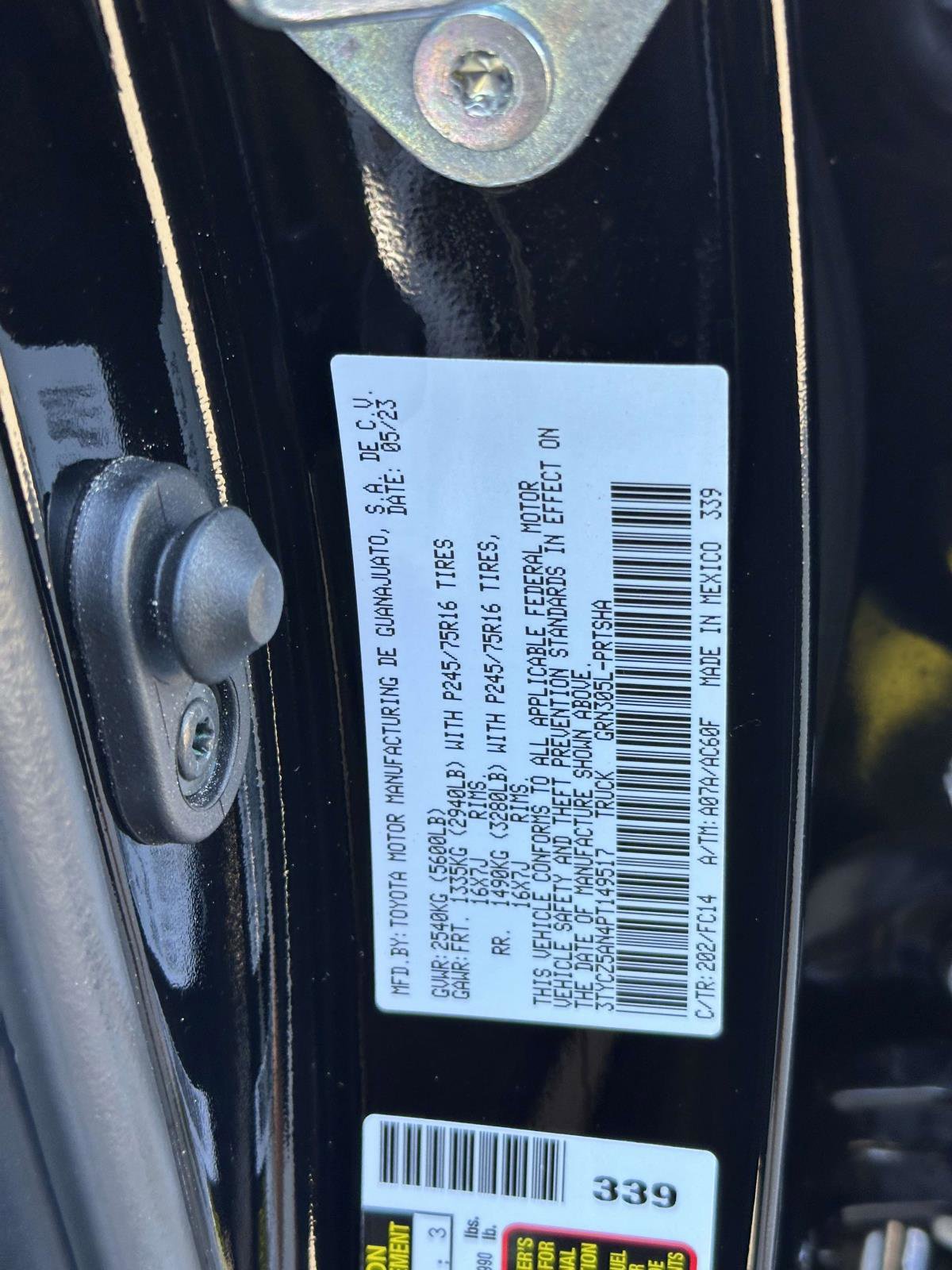2023 Toyota Tacoma SR5 4x4 photo 16