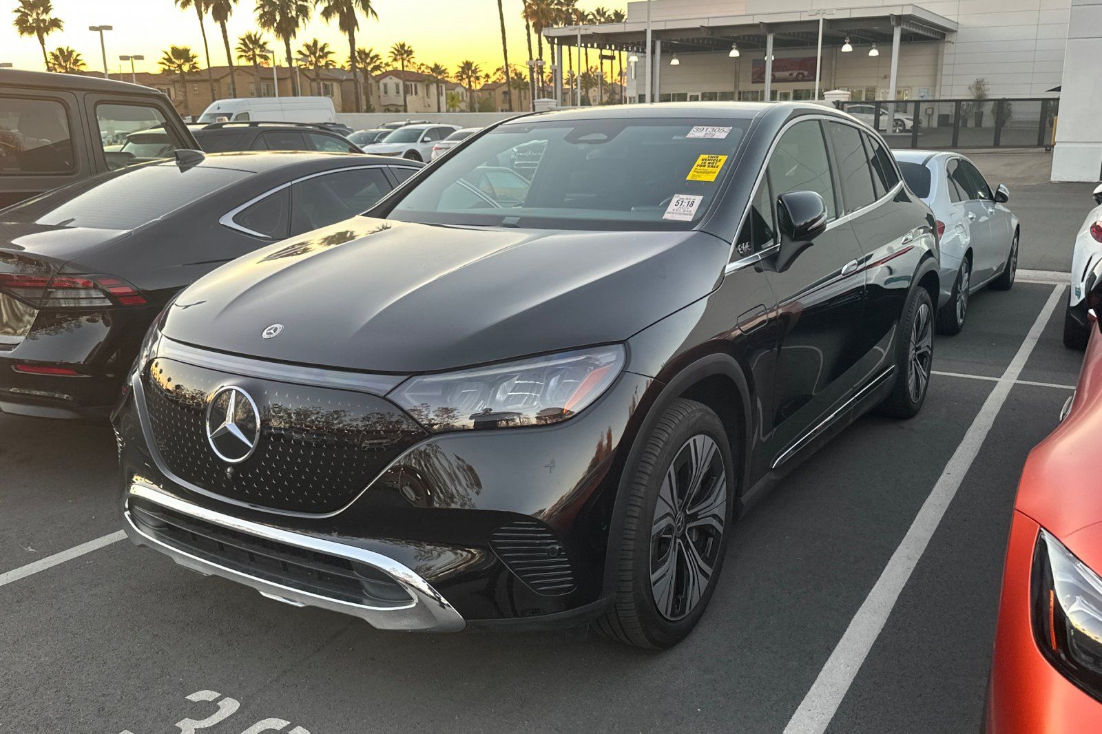 Certified 2023 Mercedes-Benz EQE SUV Base with VIN 4JGGM1CB8PA021572 for sale in Lake Forest, CA