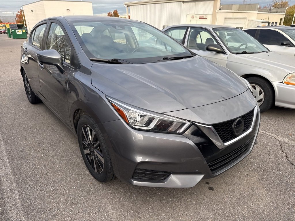 Used 2021 Nissan Versa Sedan SV with VIN 3N1CN8EVXML830448 for sale in Bountiful, UT