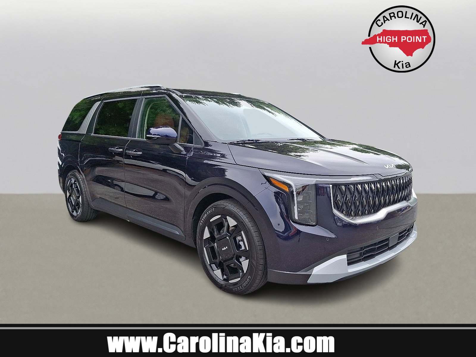 New 2025 Deep Chroma Blue Kia EX image 1