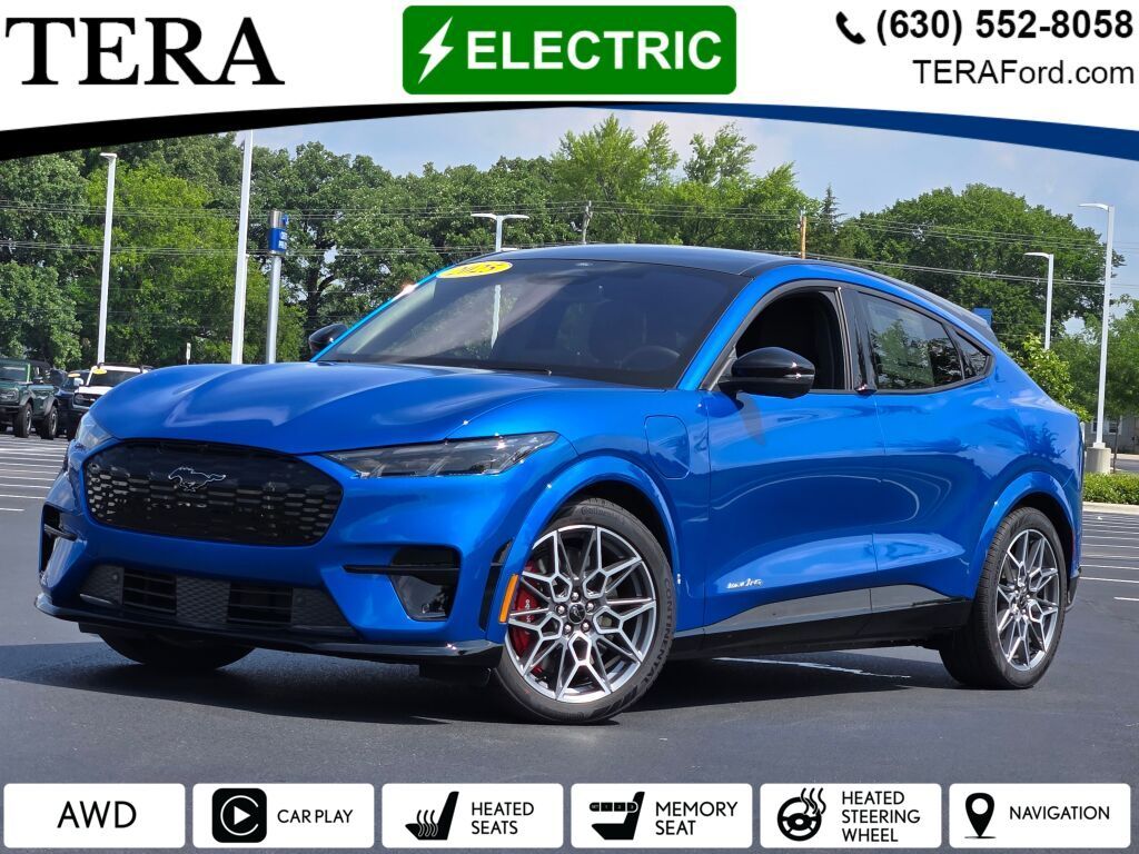 New 2025 Velocity Blue Metallic Ford Mustang Mach-E GT GT