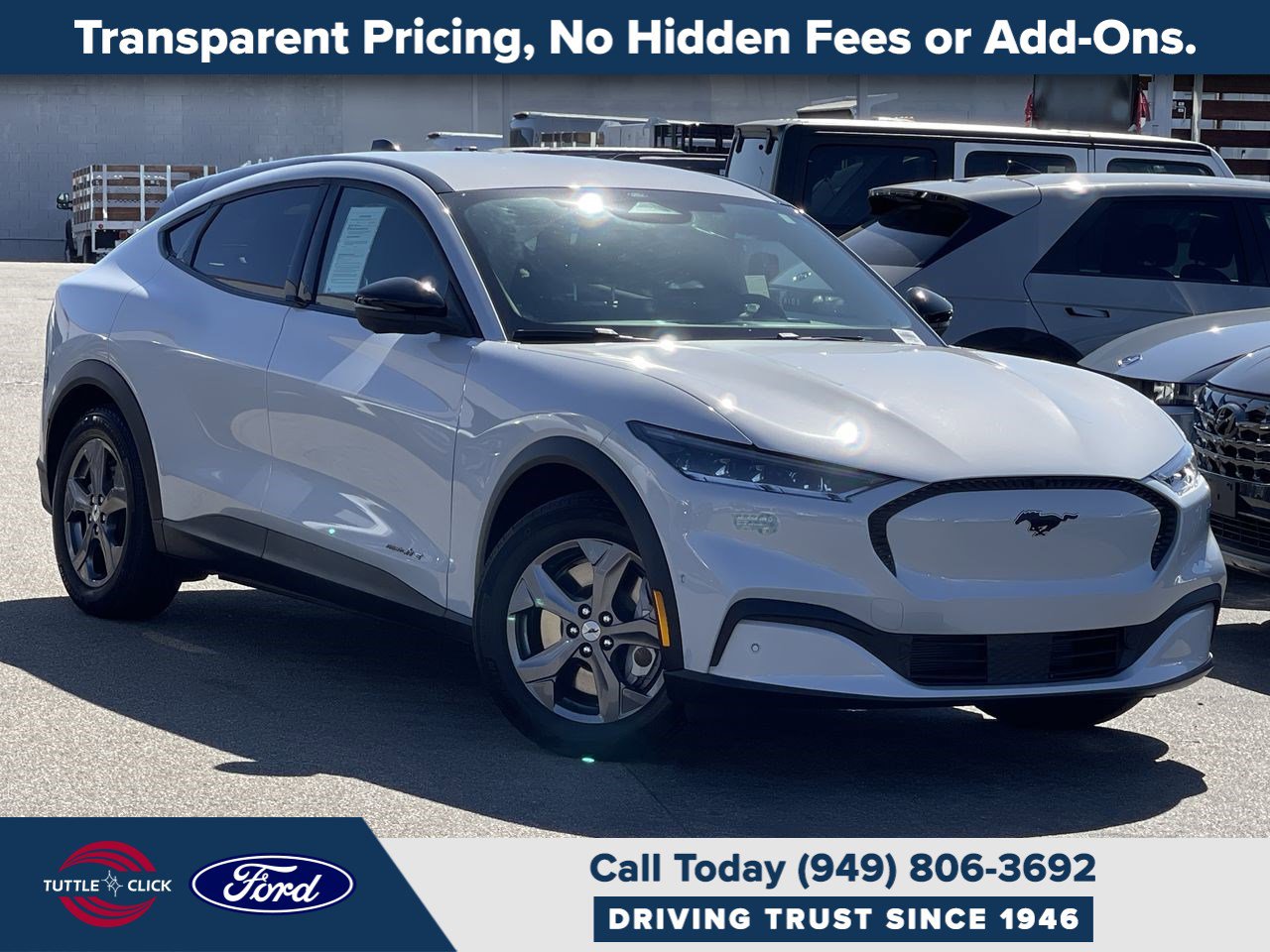 Certified 2023 Ford Mustang Mach-E Select RWD with VIN 3FMTK1R4XPMA86620 for sale in Irvine, CA