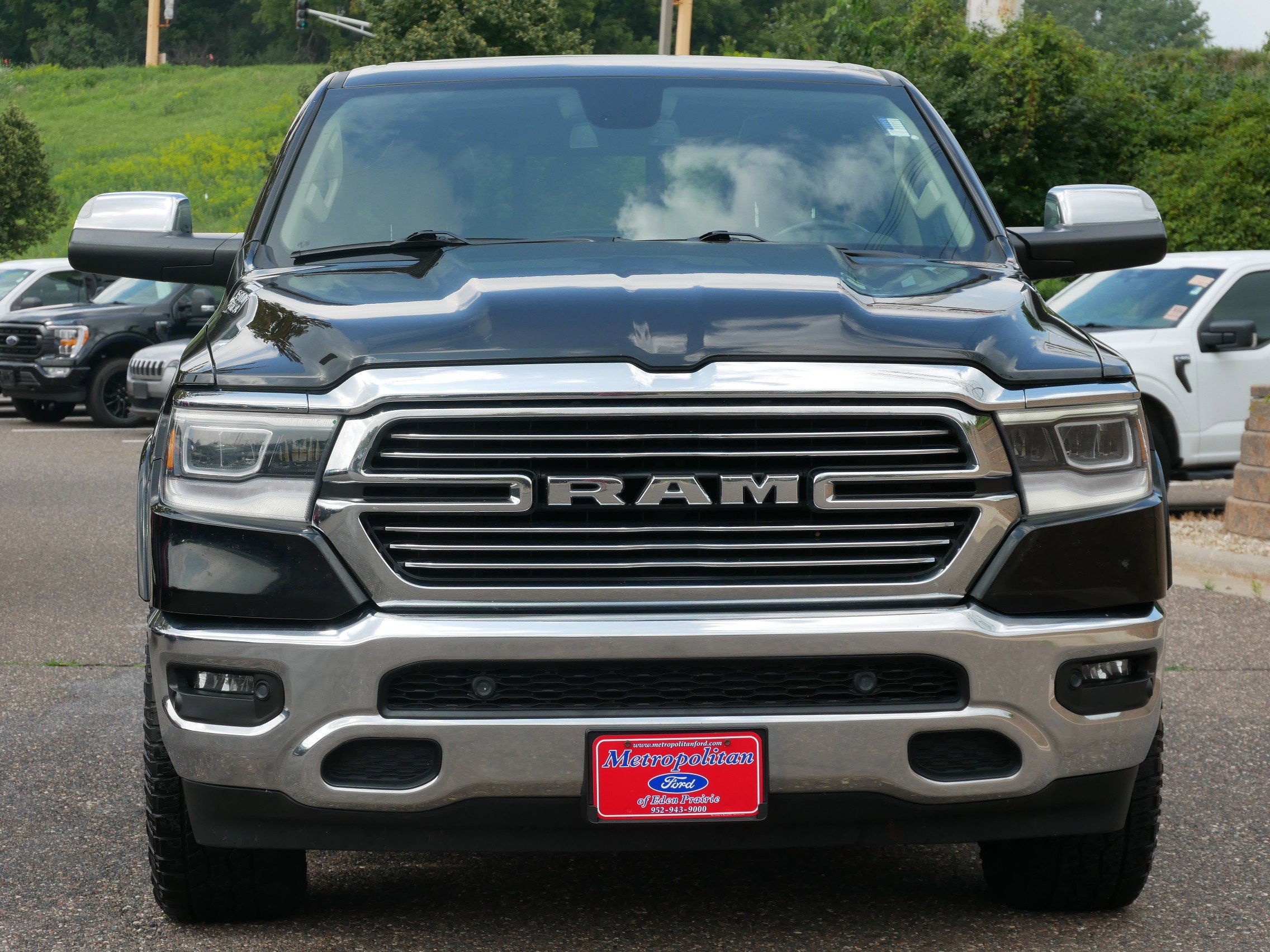 Used 2019 RAM Ram 1500 Pickup Laramie with VIN 1C6SRFJT2KN517615 for sale in Eden Prairie, Minnesota