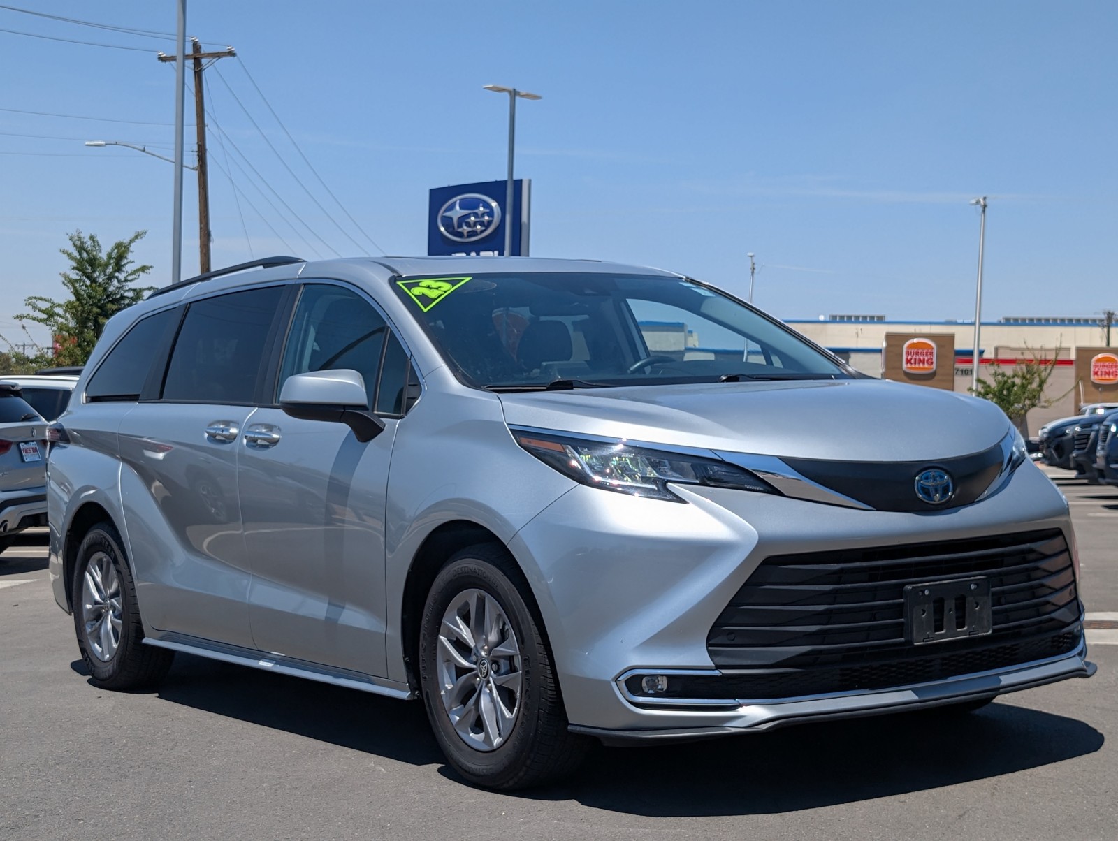 Used 2023 Celestial Silver Metallic Toyota XLE image 1