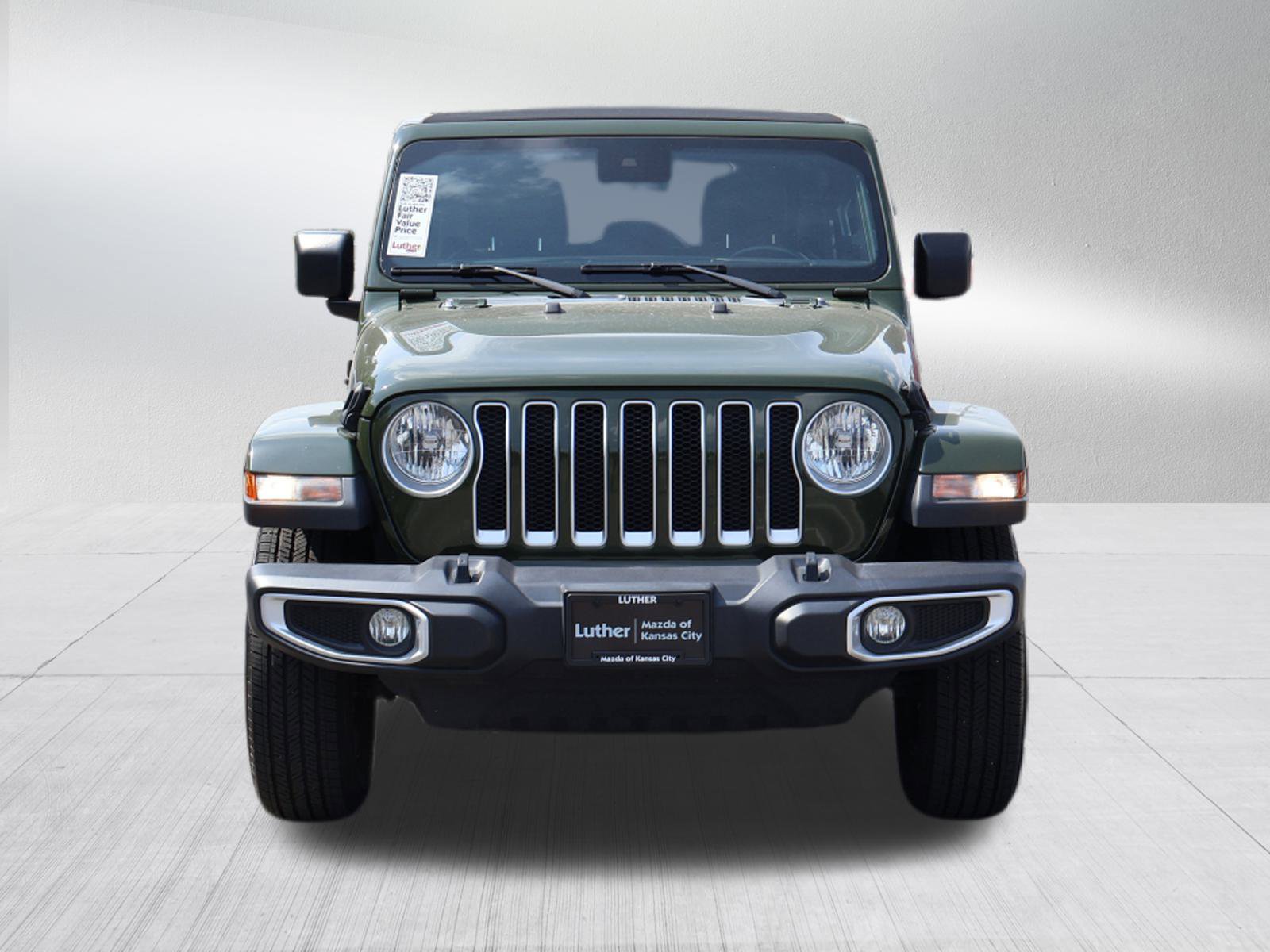 Used 2021 Jeep Wrangler Unlimited Sahara with VIN 1C4HJXEG3MW700693 for sale in Kansas City