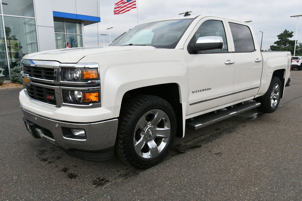 Used 2014 Chevrolet Silverado 1500 LTZ with VIN 3GCUKSEJ0EG375611 for sale in North Branch, Minnesota