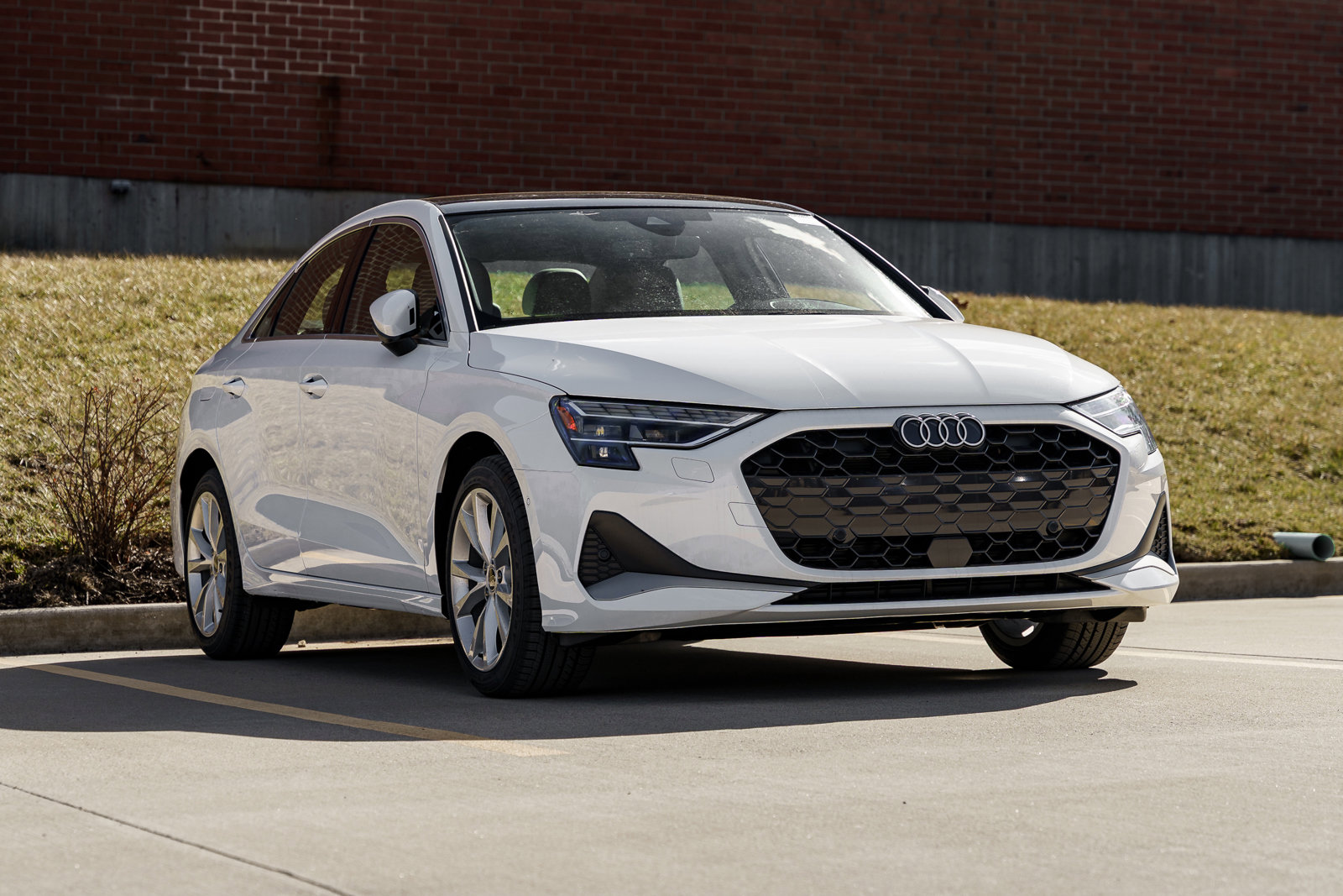 New 2025 Arkona White Audi Premium image 1