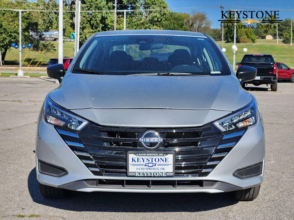 Used 2025 Nissan Versa Sedan S with VIN 3N1CN8DV2SL850496 for sale in Sand Springs, OK