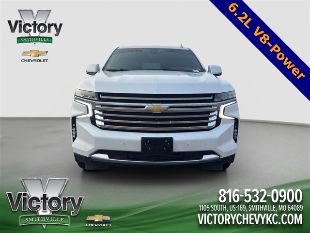 Used 2022 Chevrolet Tahoe High Country with VIN 1GNSKTKL2NR355807 for sale in Kansas City