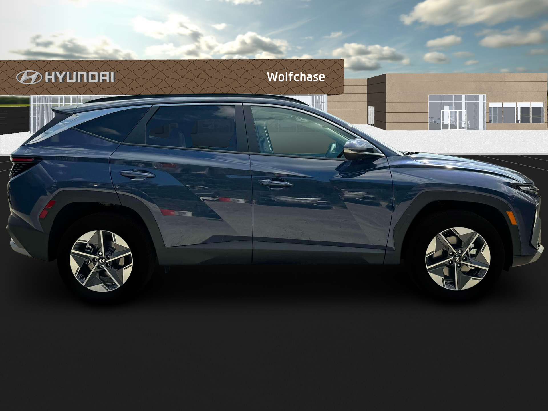 New 2025 Blue Hyundai SEL Convenience AWD image 9