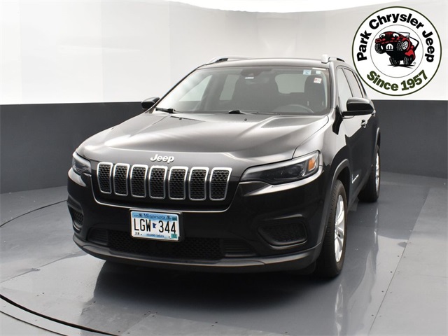 Used 2021 Jeep Cherokee Latitude with VIN 1C4PJLCB9MD164761 for sale in Burnsville, Minnesota