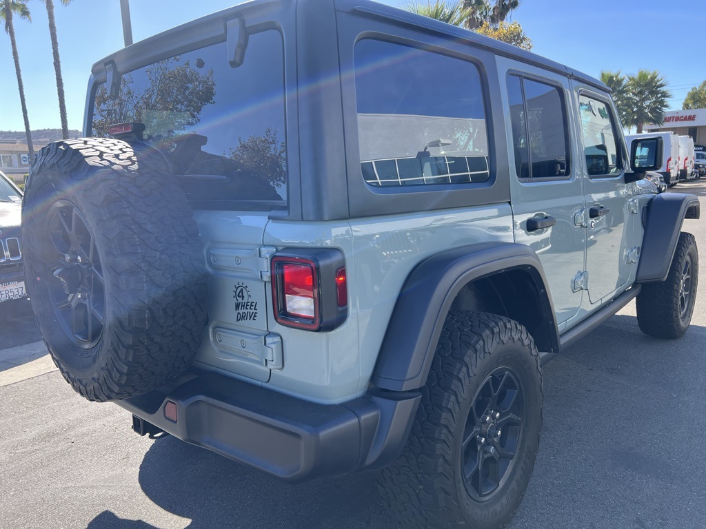 Used 2024 Gray Jeep Willys 4xe image 7