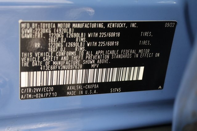 2022 Toyota RAV4 Hybrid XSE photo 29