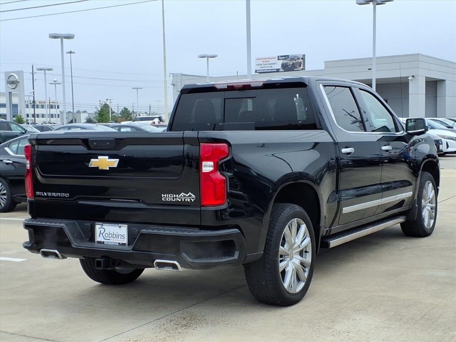 2025 Chevrolet Silverado 1500 High Country Black at Robbins Nissan