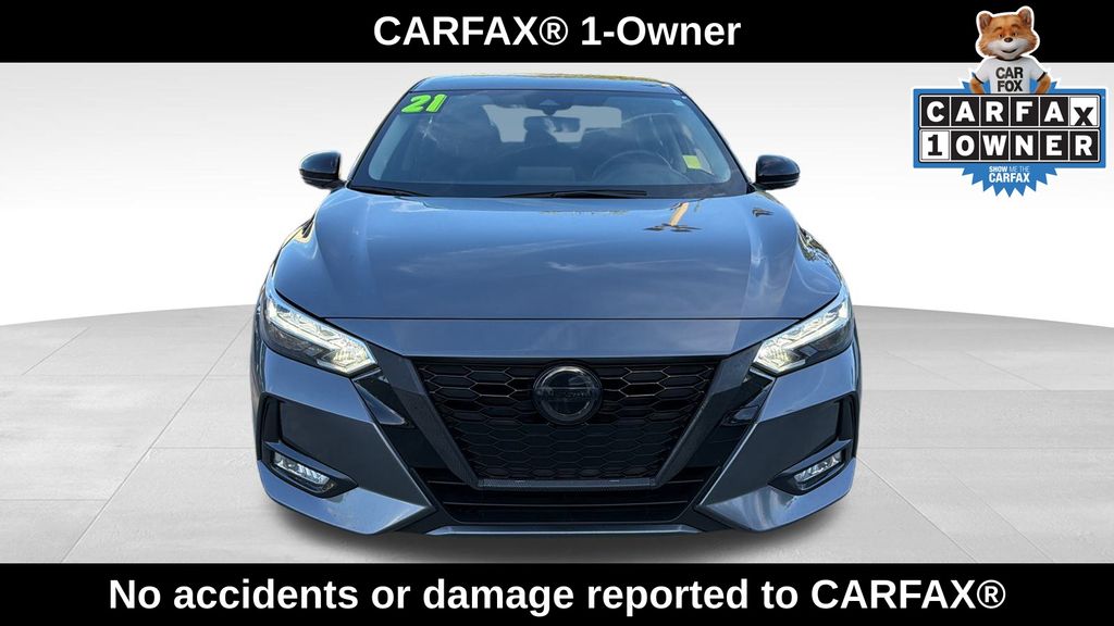 Used 2021 Nissan Sentra SR with VIN 3N1AB8DV6MY280721 for sale in Vero Beach, FL