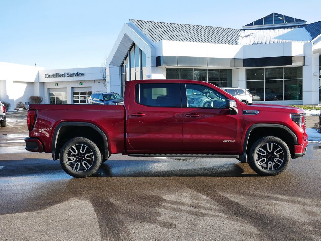 Certified 2022 GMC Sierra 1500 AT4 with VIN 3GTPUEEL6NG568209 for sale in Inver Grove Heights, Minnesota