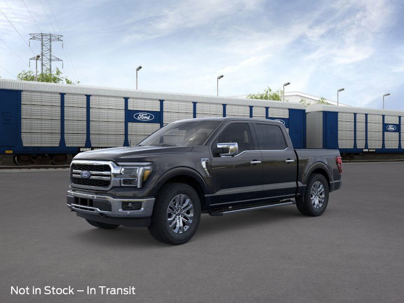 New 2025 AGATE BLACK Ford LARIAT image 1