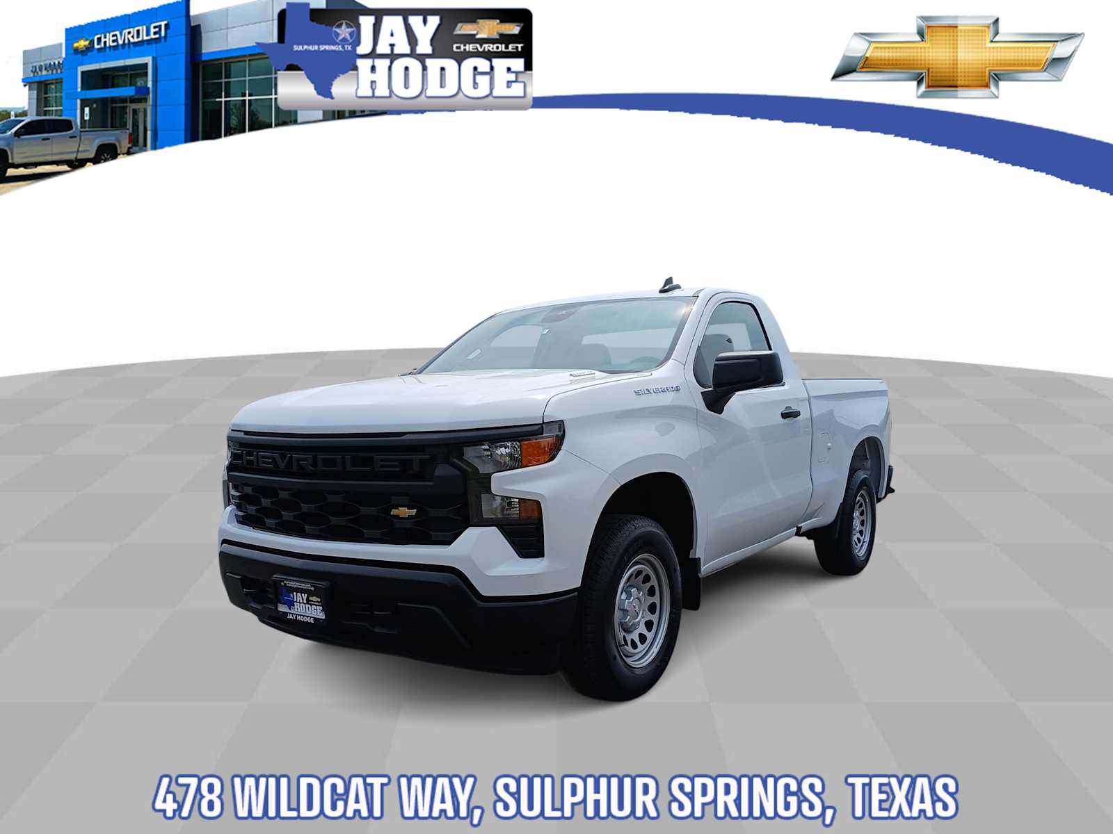 New 2025 Summit White Chevrolet WT image 1
