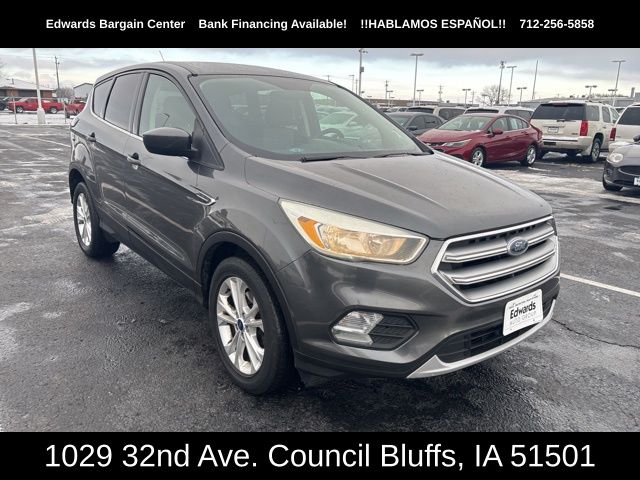 Used 2017 Ford Escape SE with VIN 1FMCU0GDXHUC55653 for sale in Council Bluffs, IA