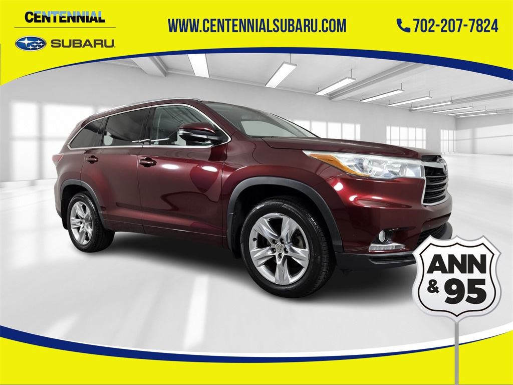 2014 Toyota Highlander Limited's photo