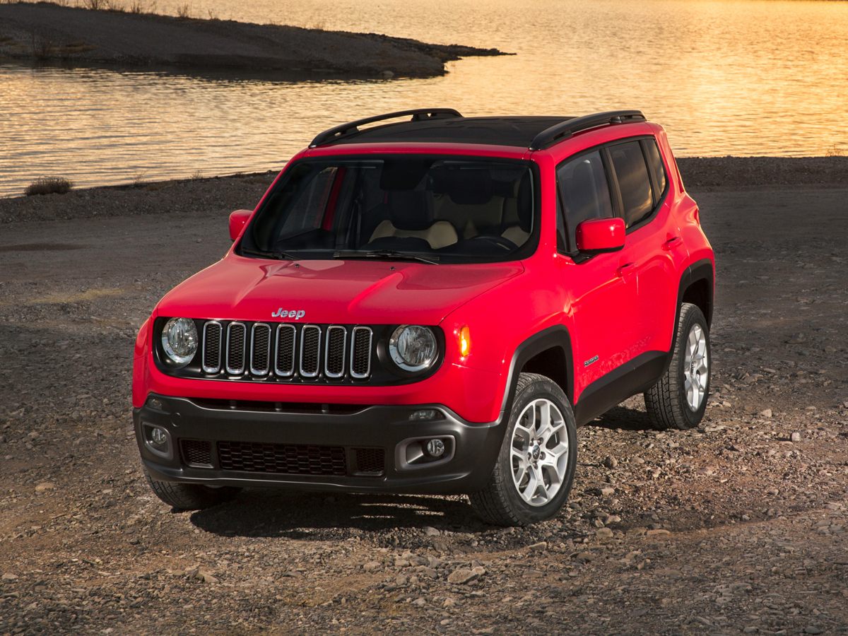 Used 2018 Blue Jeep Altitude image 1