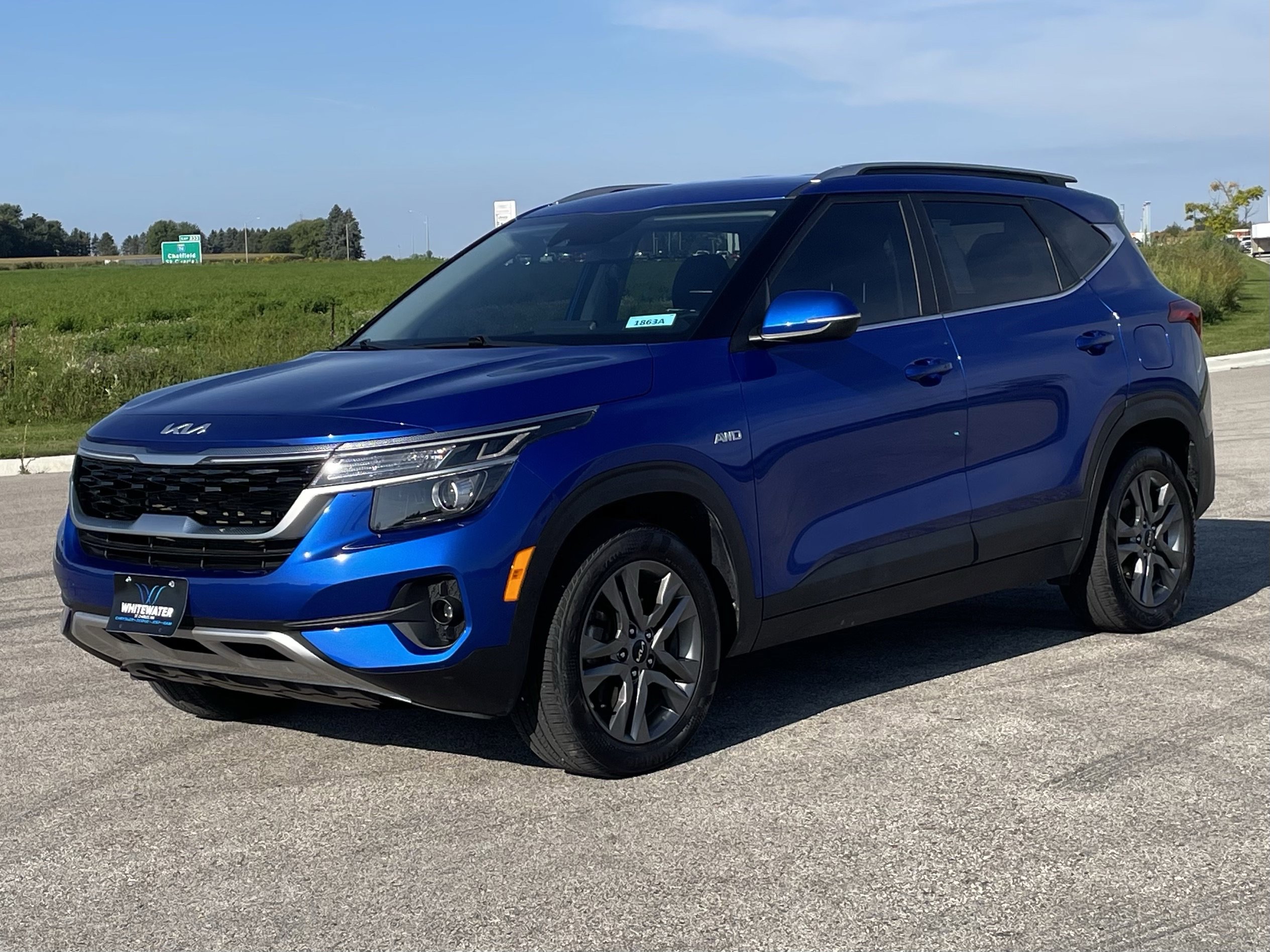 Used 2023 Kia Seltos S with VIN KNDEUCAA5P7449534 for sale in Burnsville, Minnesota