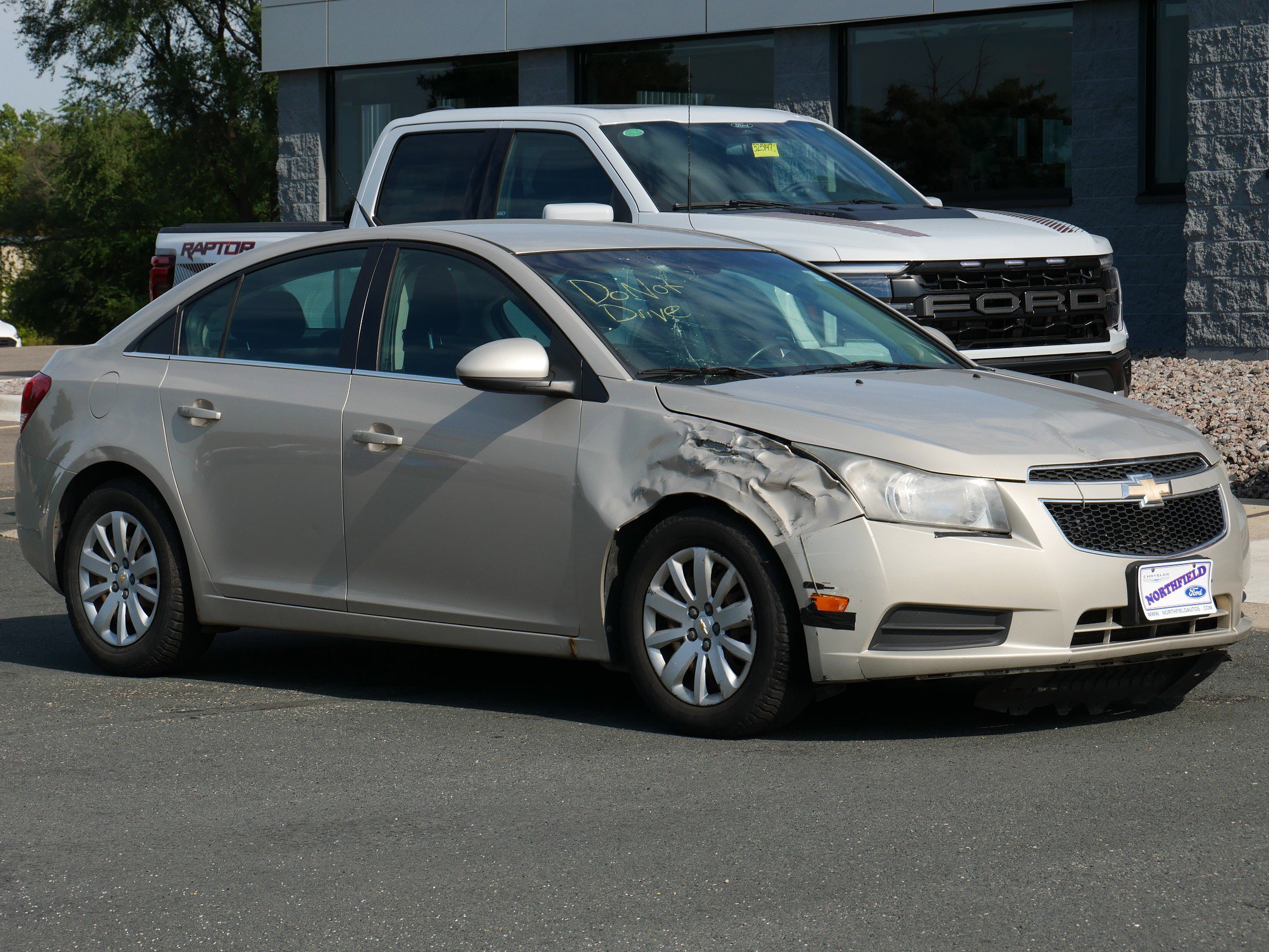 Used 2011 Chevrolet Cruze 1LT with VIN 1G1PF5S94B7267912 for sale in Northfield, Minnesota