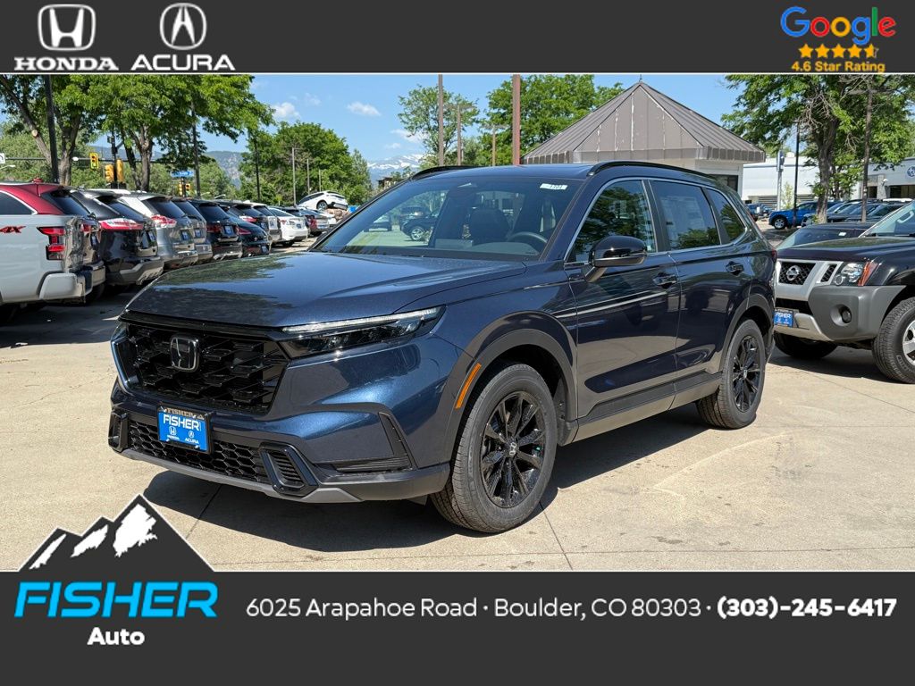 New 2025 Canyon River Blue Metallic Honda Sport image 1