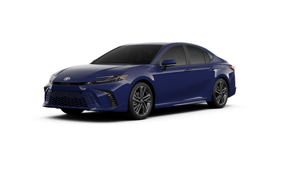 New 2025 Reservoir Blue Toyota XSE image 1