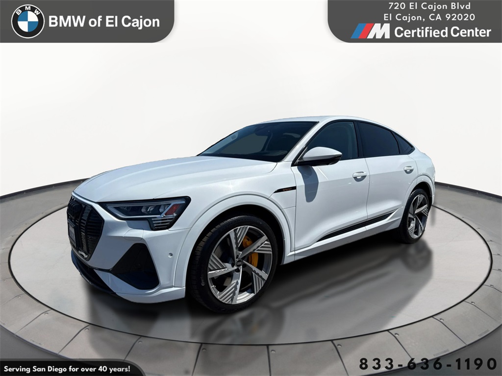 Used 2022 Audi e-tron Sportback Prestige with VIN WA13AAGE8NB035747 for sale in El Cajon, CA