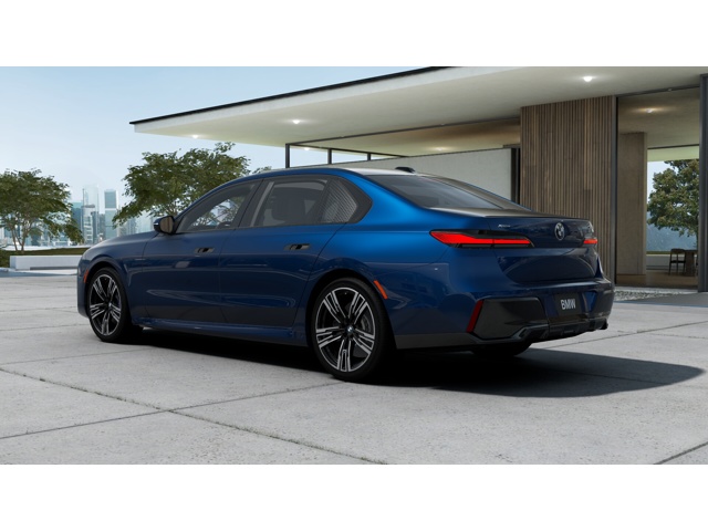 New 2025 Tanzanite Blue II Metallic BMW 760i xDrive image 2