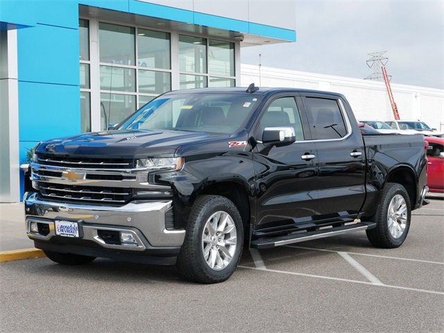 Used 2022 Chevrolet Silverado 1500 Limited LTZ with VIN 3GCUYGEL7NG103893 for sale in Roseville, Minnesota