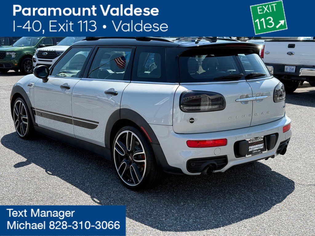 Used 2019 MINI Clubman John Cooper Works with VIN WMWLV9C58K2H66771 for sale in Connelly Springs, NC