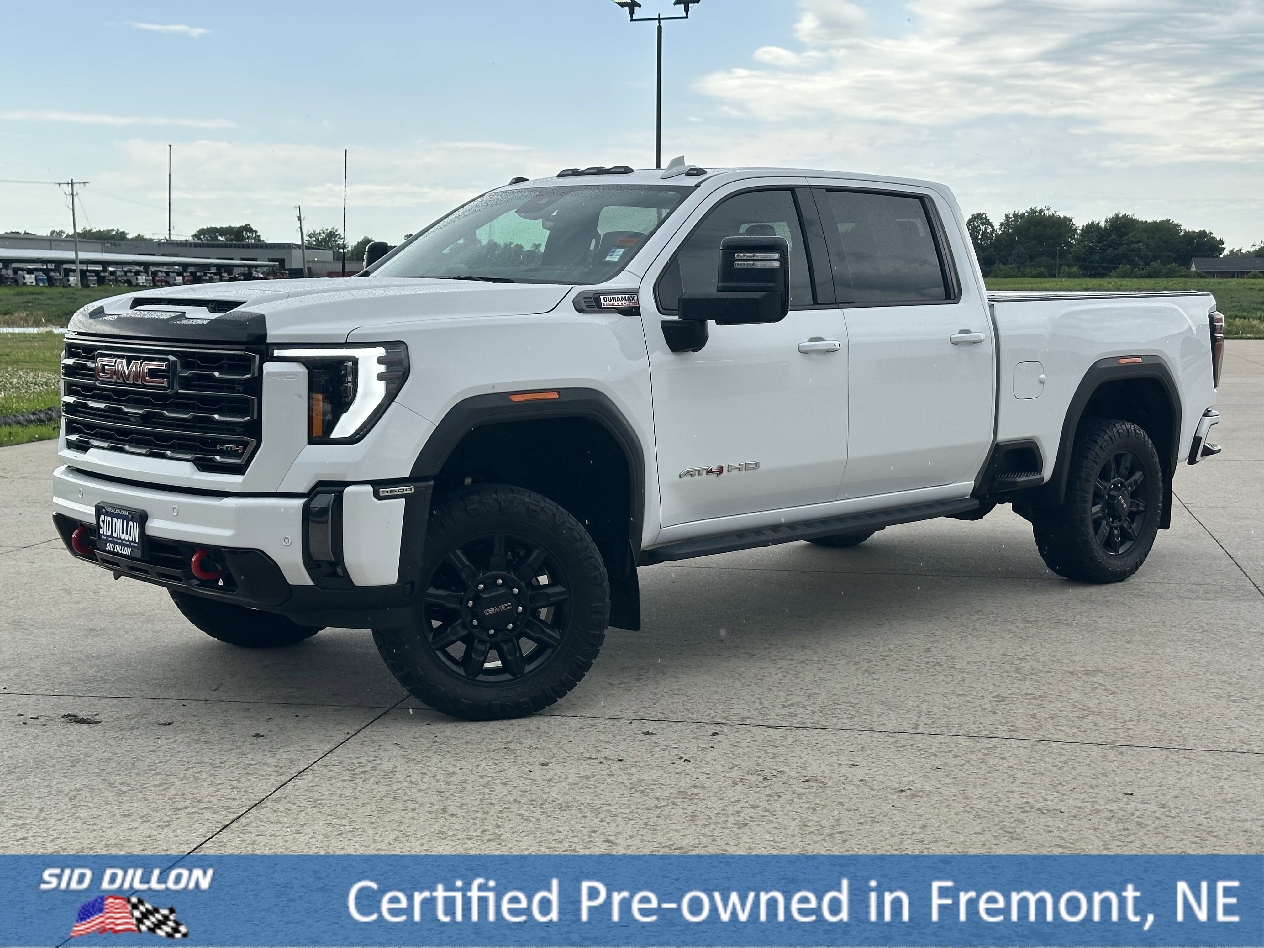 Certified Used 2024 Summit White GMC AT4 image 1