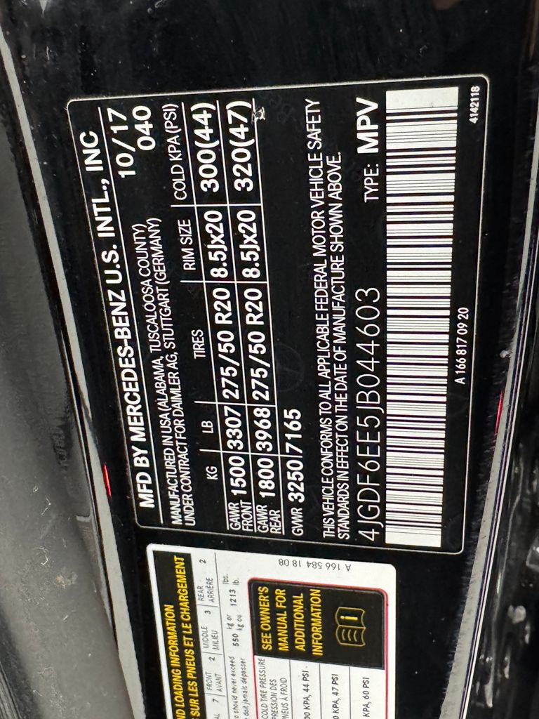 2018 Mercedes Benz GLS 450 4MATIC photo 27