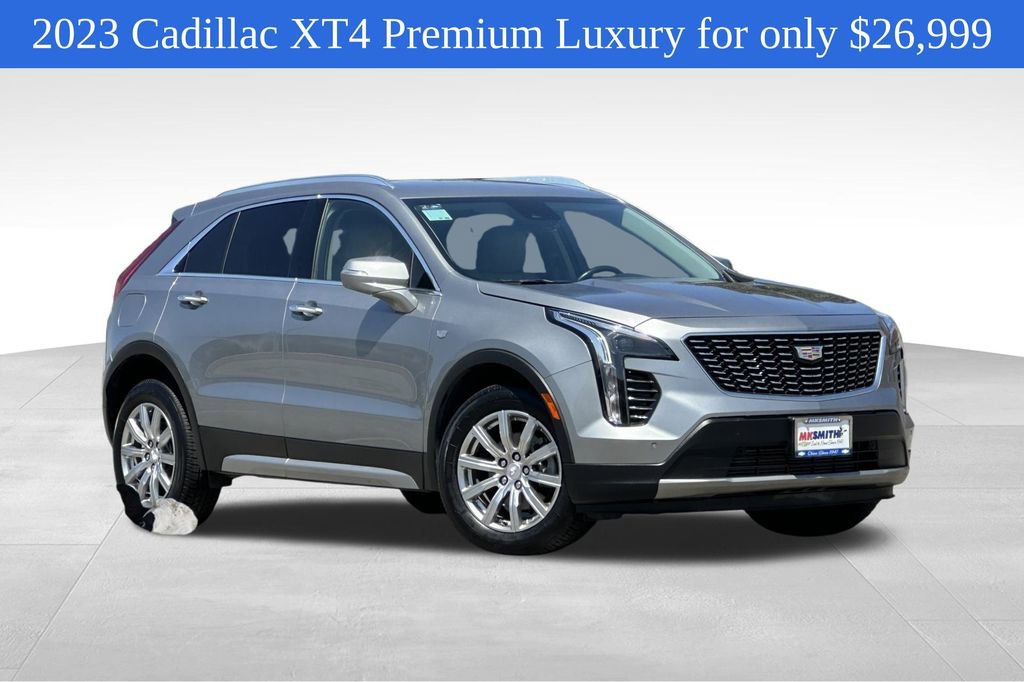 Used 2023 Argent Silver Metallic Cadillac Premium Luxury image 1