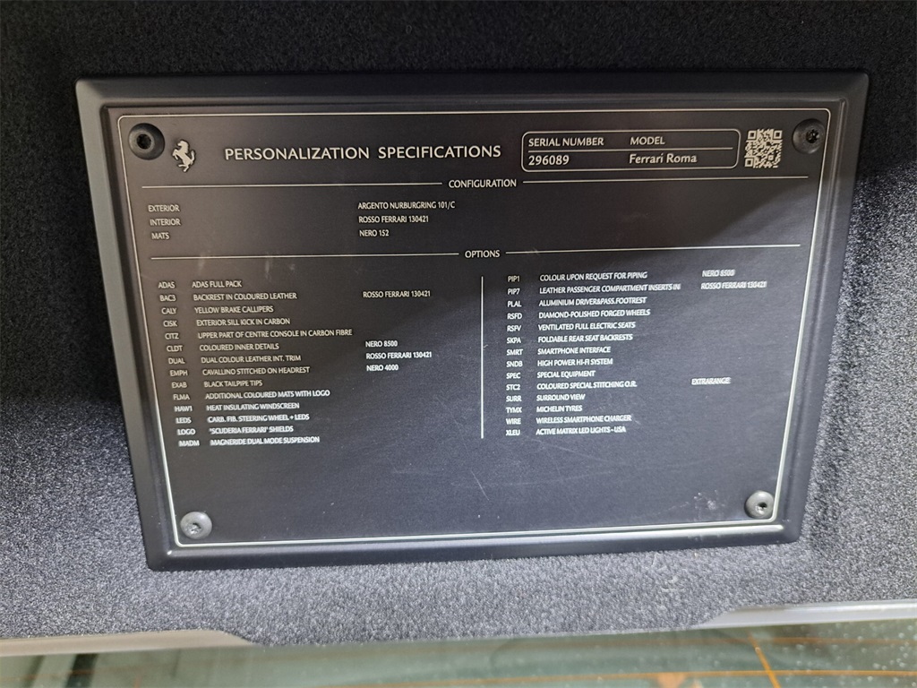 Certified Used 2023 Argento Nurburgring Metallic Ferrari Base image 8