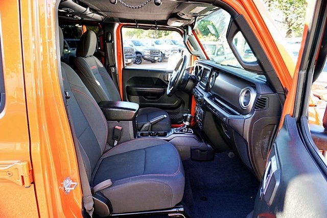 Used 2018 Orange Jeep Unlimited Rubicon image 15