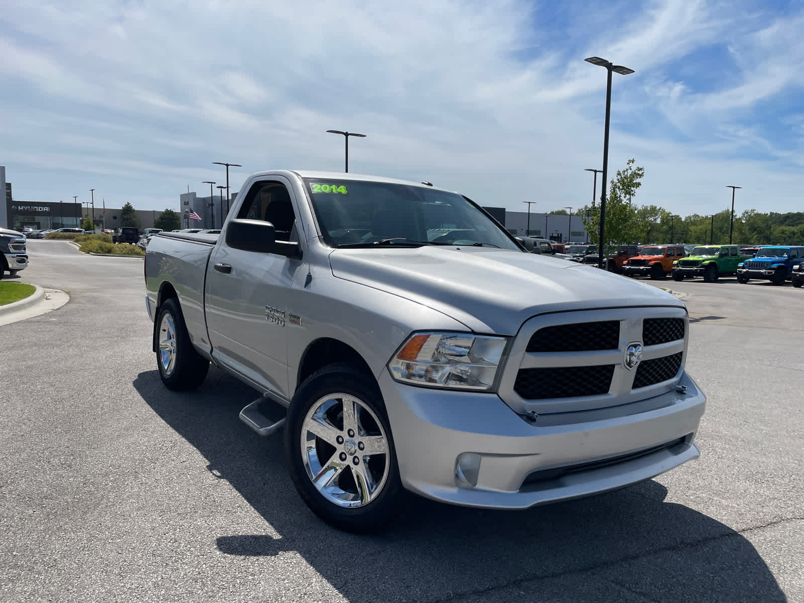 Used 2014 RAM Ram 1500 Pickup Express with VIN 3C6JR6AT4EG135191 for sale in Kansas City
