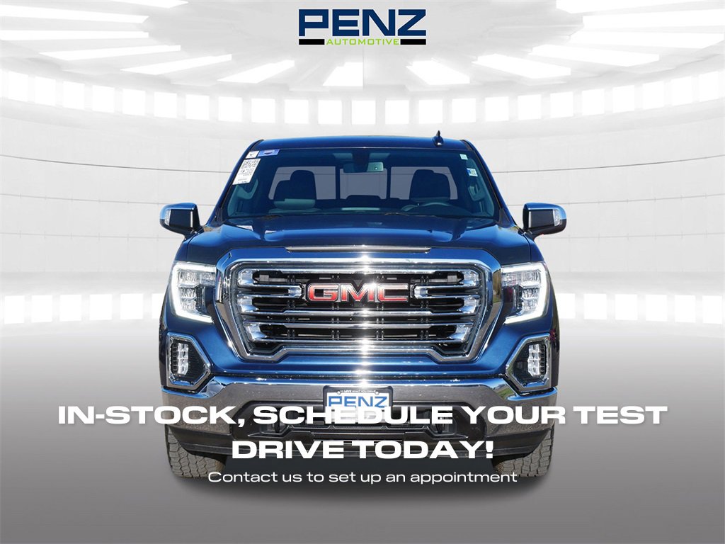 Used 2022 GMC Sierra 1500 Limited SLT with VIN 3GTU9DET3NG140869 for sale in Rochester, Minnesota