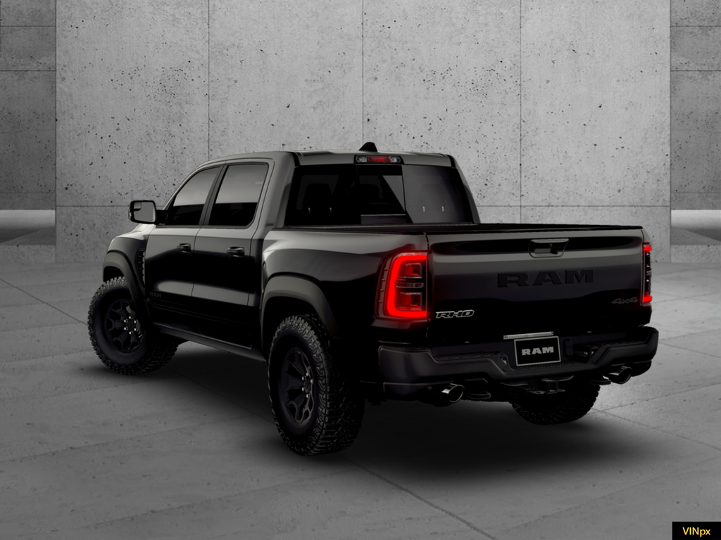 New 2026 Diamond Black Crystal Pearl-Coat Exterior Paint RAM RHO image 4