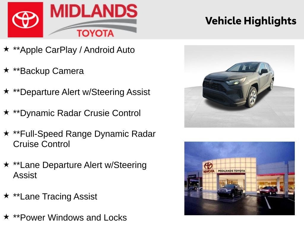 Used 2025 Toyota RAV4 LE with VIN 2T3H1RFV1SW365728 for sale in Northfield, Minnesota