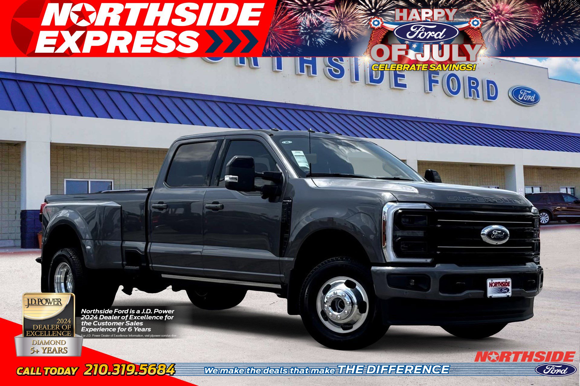 ●Northside New 2025 Ford Super Duty F-350 DRW Platinum Crew Cab Pickup