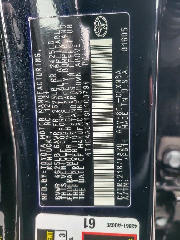 2025 TOYOTA CAMRY - Image 22