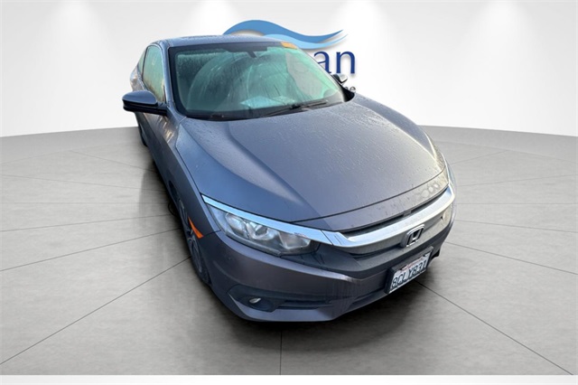 Used 2018 Honda Civic EX-T with VIN 2HGFC3B32JH350982 for sale in Burlingame, CA