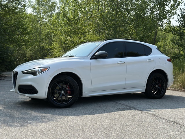 Used 2020 Alfa Romeo Stelvio Ti Sport with VIN ZASPAKBN8L7C73965 for sale in Crown Point, IN