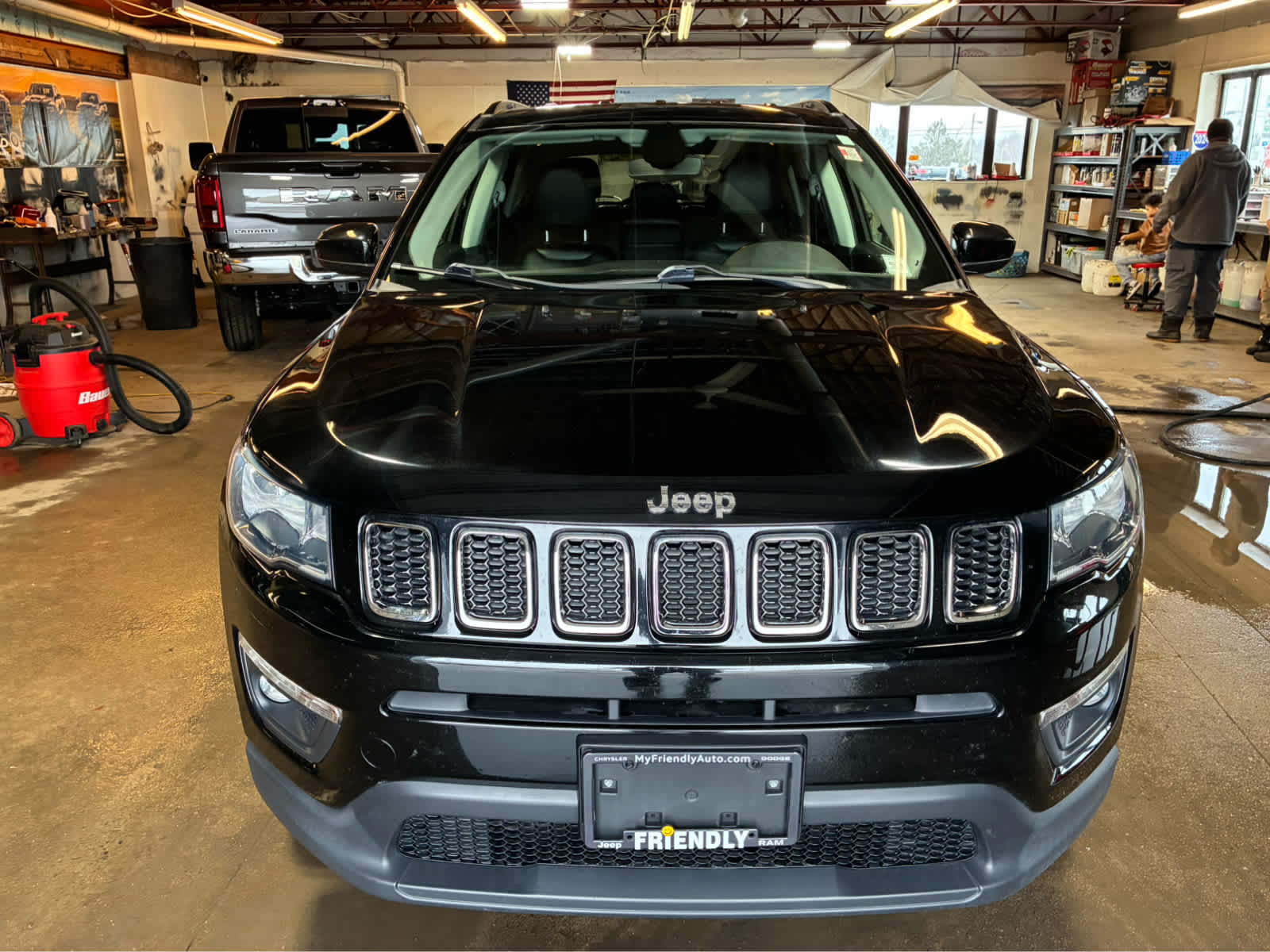 Used 2020 Jeep Compass Latitude with VIN 3C4NJDBB6LT138335 for sale in Penn Yan, NY